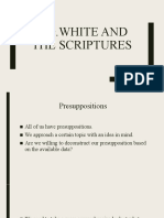 E.G.White and The Scriptures