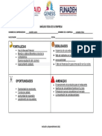 Análisis Foda de Su Empresa 2021