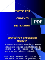 Costos Por Ordenes de Trabajo