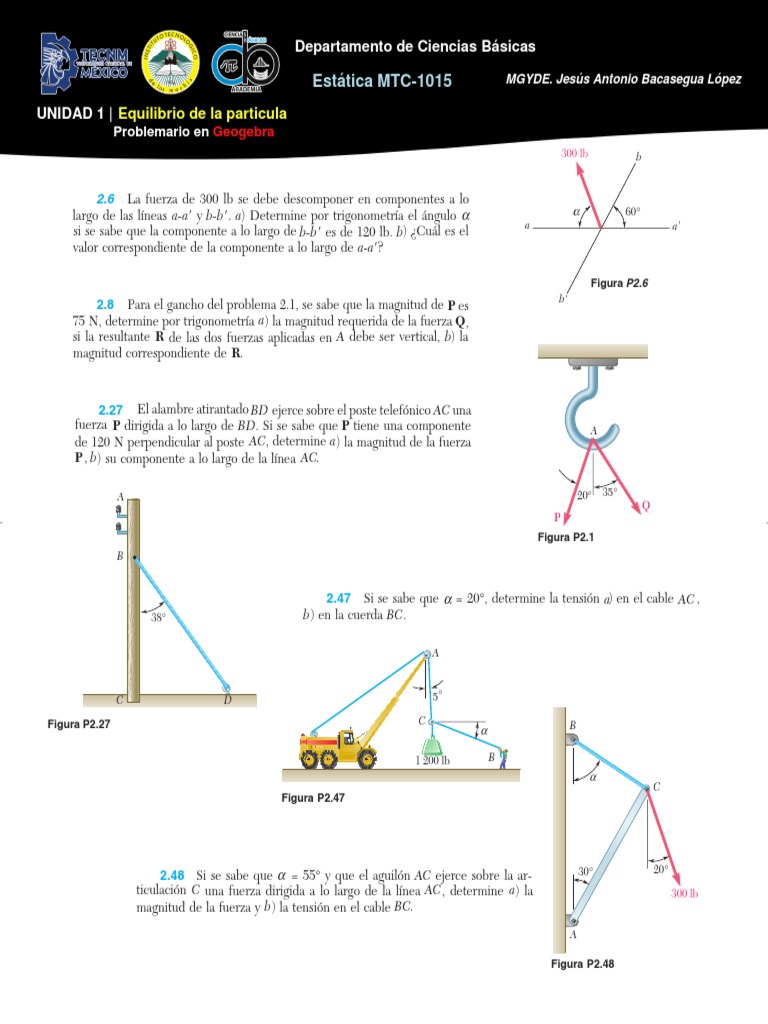 Práctica Geogebra | PDF | Geometría Elemental | Geometría