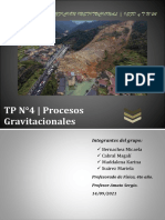 TP N°4 Procesos Gravitacionales. EDI II