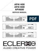 APA1400 APA1000 APA600: Service Manual