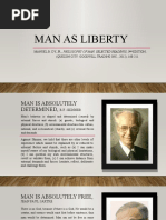 Man as liberty