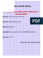 Analisis Del Texto Los Metodos.