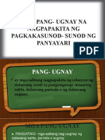 1st Week - Pang - Ugnay