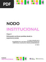 Nodo Institucional. Clase 4