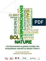 Programme Seminaire Environnement AUF