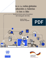 Redes de Producción de Litio