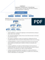 Structural Organisation in Animals Revision Notes