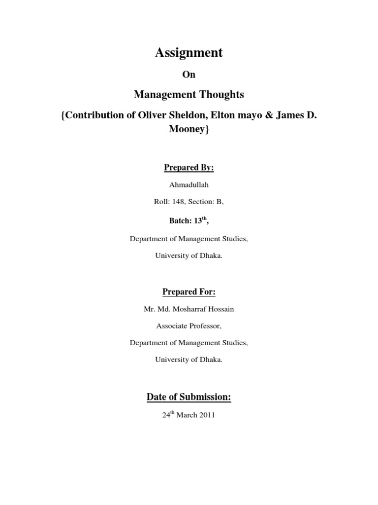 Oliver Sheldon PDF Psychology Behavioural Sciences