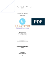 Informe Propuesta Diseño de Empaque - Sena PDF 2021