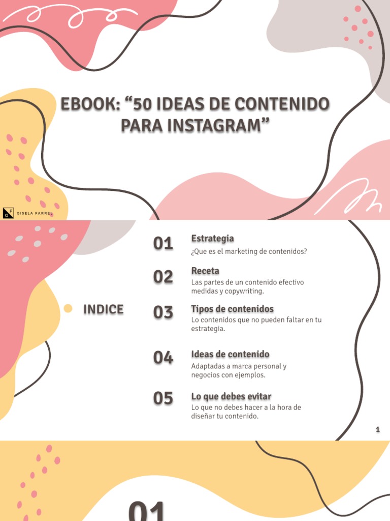 50 Ideas de Contenido para Instagram | PDF | Marca | Marketing