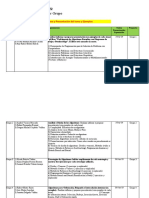 INF-322 Relacion de Temas y Proyectos Por Grupo