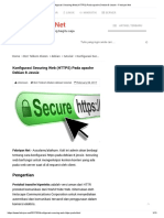 Konfigurasi Securing Web (HTTPS) Pada Apache Debian 8 Jessie - Febriyan Net