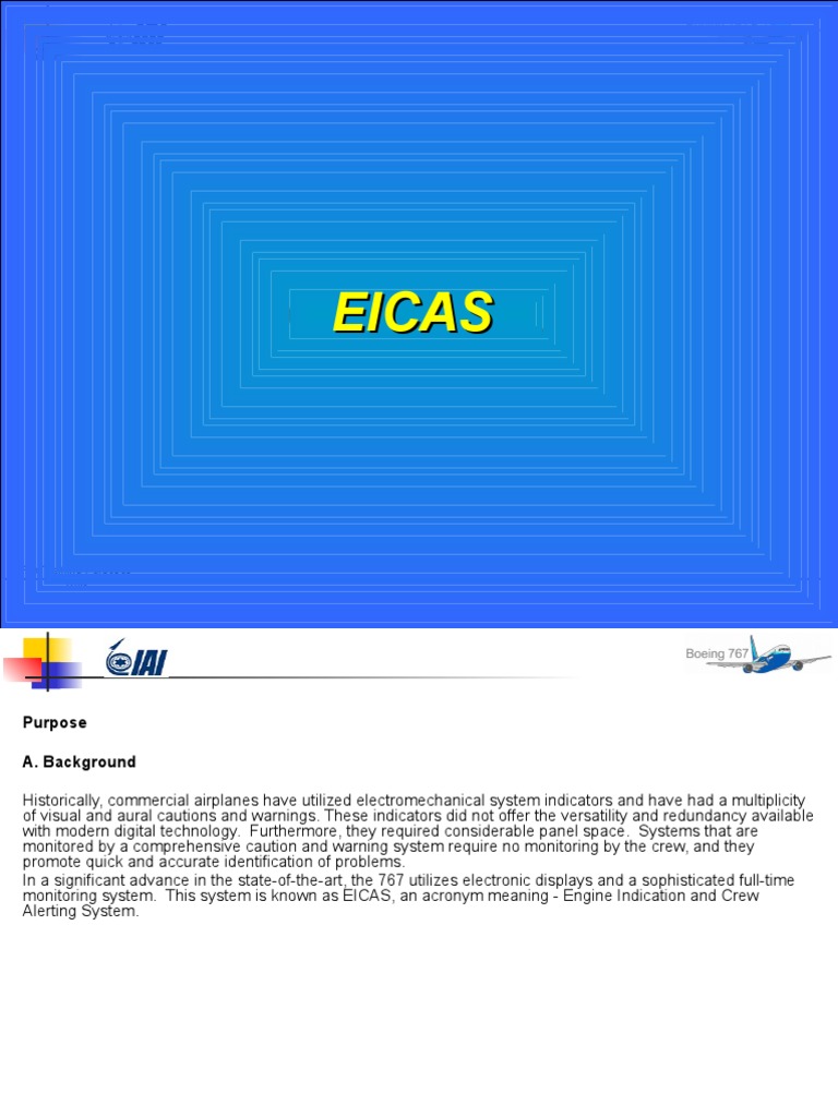 Understanding EICAS in Aviation | PDF | Electrical Engineering | Switch