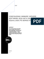 Configuring VMware Vsphere Software iSCSI With Dell EqualLogic PS Series Storage