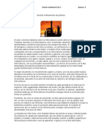 Reseña Refinamiento Del Petróleo