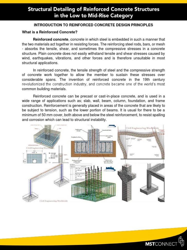 Reinforced Concrete Design Principles | PDF | Beam (Structure ...