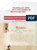 Album de Paisajes, Tipos Humanos y Costumbres de Bolivia (1841-1869)