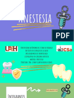 Anestesia