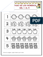 Repaso de Los Numeros 1 Al 5