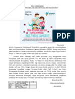 Draf Flyer Tidak Membawa Lansia Dan Anak Ketika Bepergian