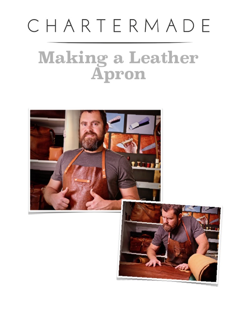 Making A Leather Apron Free Pattern PDF Clothing