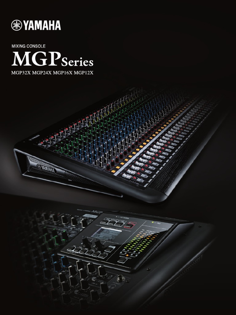 Yamaha MGP Series Mixer Overview | PDF | Equalization (Audio) | Signal ...