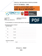 Formato-Fencyt 2021 Antonio Raymondi Basico Secundaria - Karol