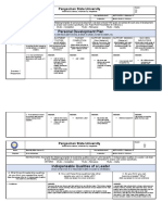 Personal Development Plan: Pangasinan State University