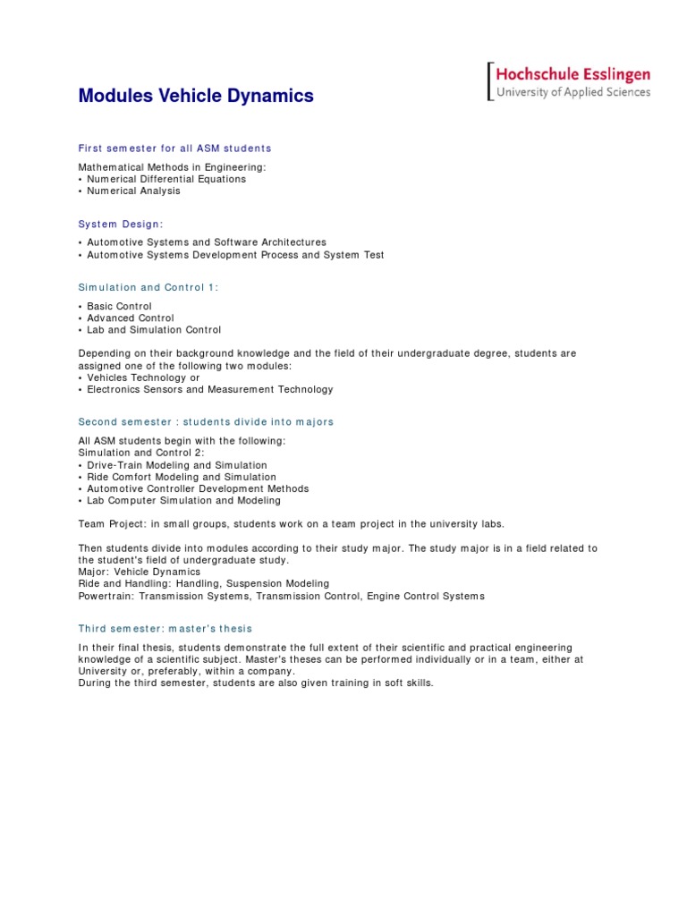 Modules ASM VD | PDF