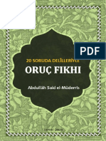 20 SORUDA DELÎLLERİYLE ORUÇ FIKHI - Abdullâh Saîd El-Müderris