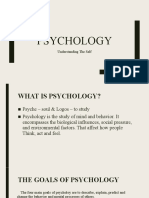 Psychology: Understanding The Self