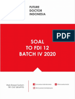 (Fdi) Soal To Fdi 12 Batch IV 2020