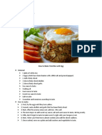 How To Make Fried Rice Abynizar