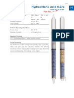 HCL Drager Tube Low Range