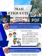 Week 3 - Email Etiquette