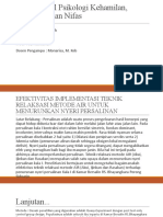 Tugas Jurnal Psikologi Kehamilan, Persalinan Dan Nifas