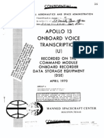 Apollo 13 Onboard Voice Transcription