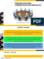 PRECEDE-PROCEED Model Perencanaan Program Kesehatan