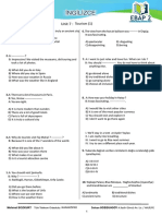 8 Sinif Ingilizce 7 Unite 20 Soruluk Test 2