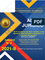 Acto Jurídico PA1