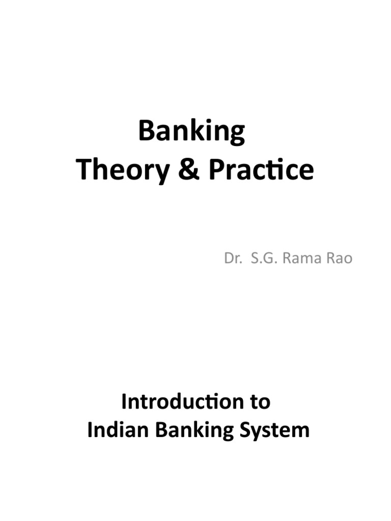 Overview of Indian Banking System | PDF | Banks | Money