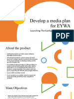 Develop A Media Plan For EYWA: Launching The Earthprite Skincare Range