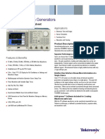 Arbitrary Function Generators: AFG3000C Series Datasheet