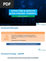 Alpha C&S and Thematic Portfolio