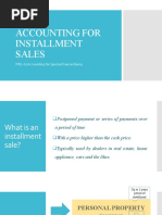 Accounting for Installment Sales Methods | PDF | Debits And Credits ...