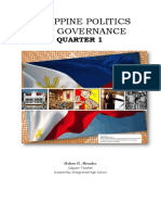 Philippine Politics and Governance: Quarter 1