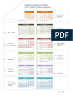 2010-2011 Calendar