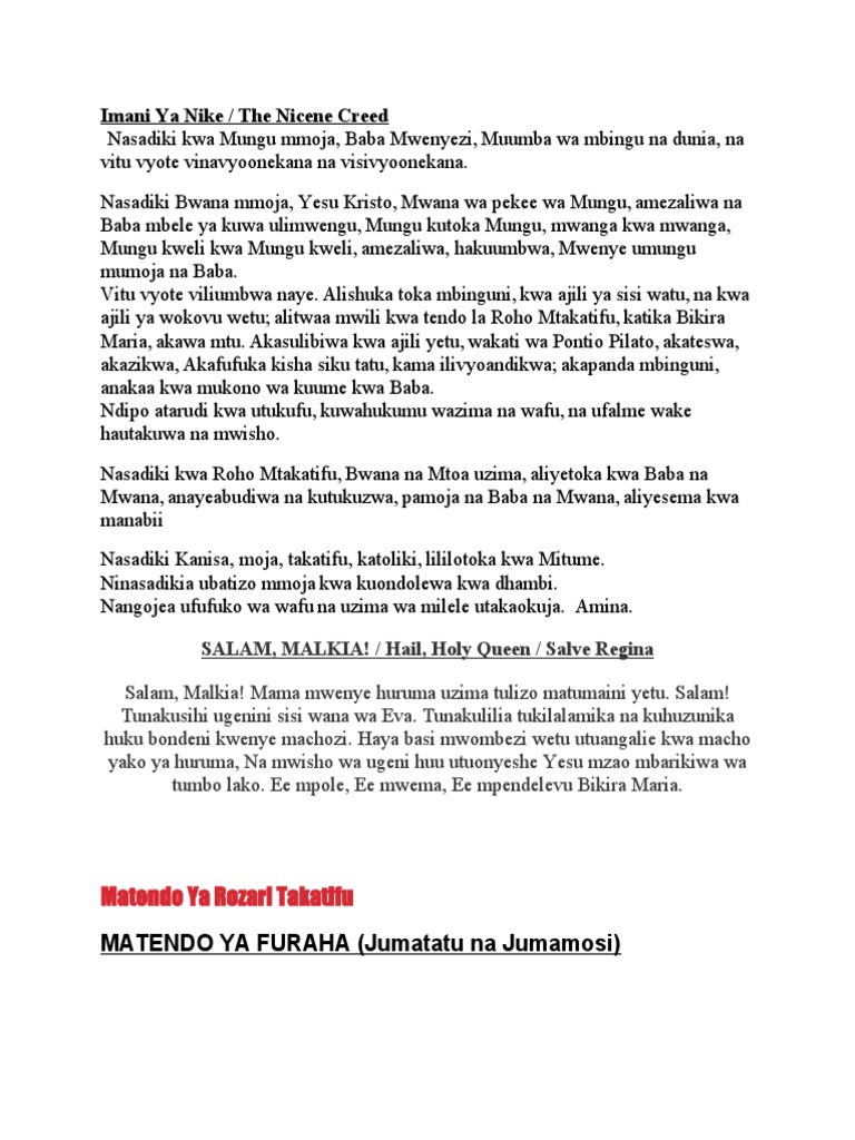 Sala Za Rozari | PDF
